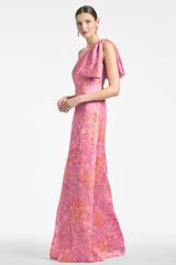 Chelsea Gown - Pastel Sunset Hydrangea | Sachin and Babi