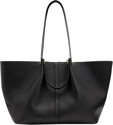 AllSaints Women's ALLINGTON E/W TOTE Black One Size | Amazon (US)