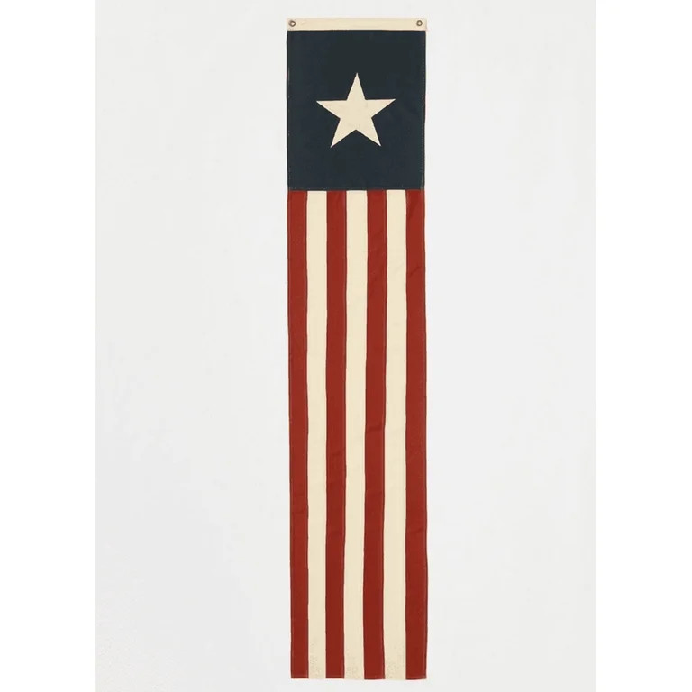 Heritage American Flag Banner 20"W, 96"L | 250th USA Independence Day Patriotic Outdoor & Indoor ... | Walmart (US)