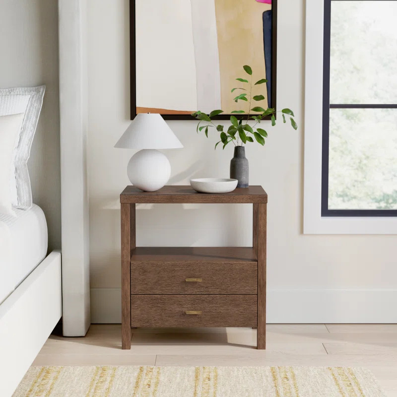 Francisca 22'' W Solid Wood Nightstand | Wayfair North America