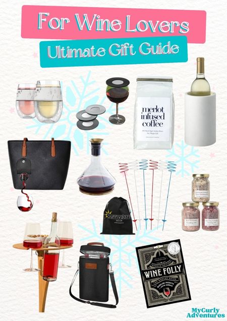 Sparkling my way through the holidays with this chic holiday look - insulated wine cooling cup, ventilated wine glass cover, Merlot infused coffee, marble wine chiller, vegan leather wine purse, wine decanter, outdoor wine holder, wine infused salts, outdoor collapsible table, insulated wine carrier tote bag, Wine Folly 

- holiday outfit, holiday fashion, Christmas outfit, gifts for her, fall outfit, thanksgiving outfit, spring outfit, evening outfit, date night outfit, party outfit, trendy ootd, fall fashion, amazon finds, vacation outfit, travel outfit, seasonal outfit

#LTKHoliday #LTKGiftGuide #LTKparties #LTKwedding #LTKfamily #LTKfindsunder100 #LTKfindsunder50 #LTKtravel #LTKSeasonal #LTKmens