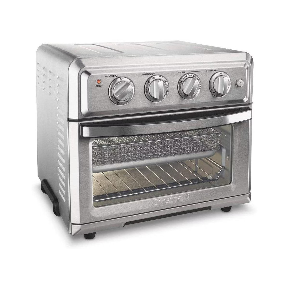Cuisinart TOA-60FR Air Fryer Toaster Oven Silver - Certified Refurbished | Target