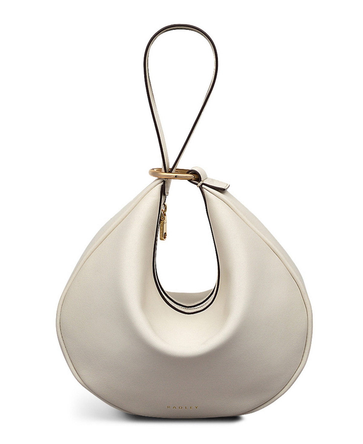 Radley London Harrington Small Zip Top Wristlet - Chalk | Macy's