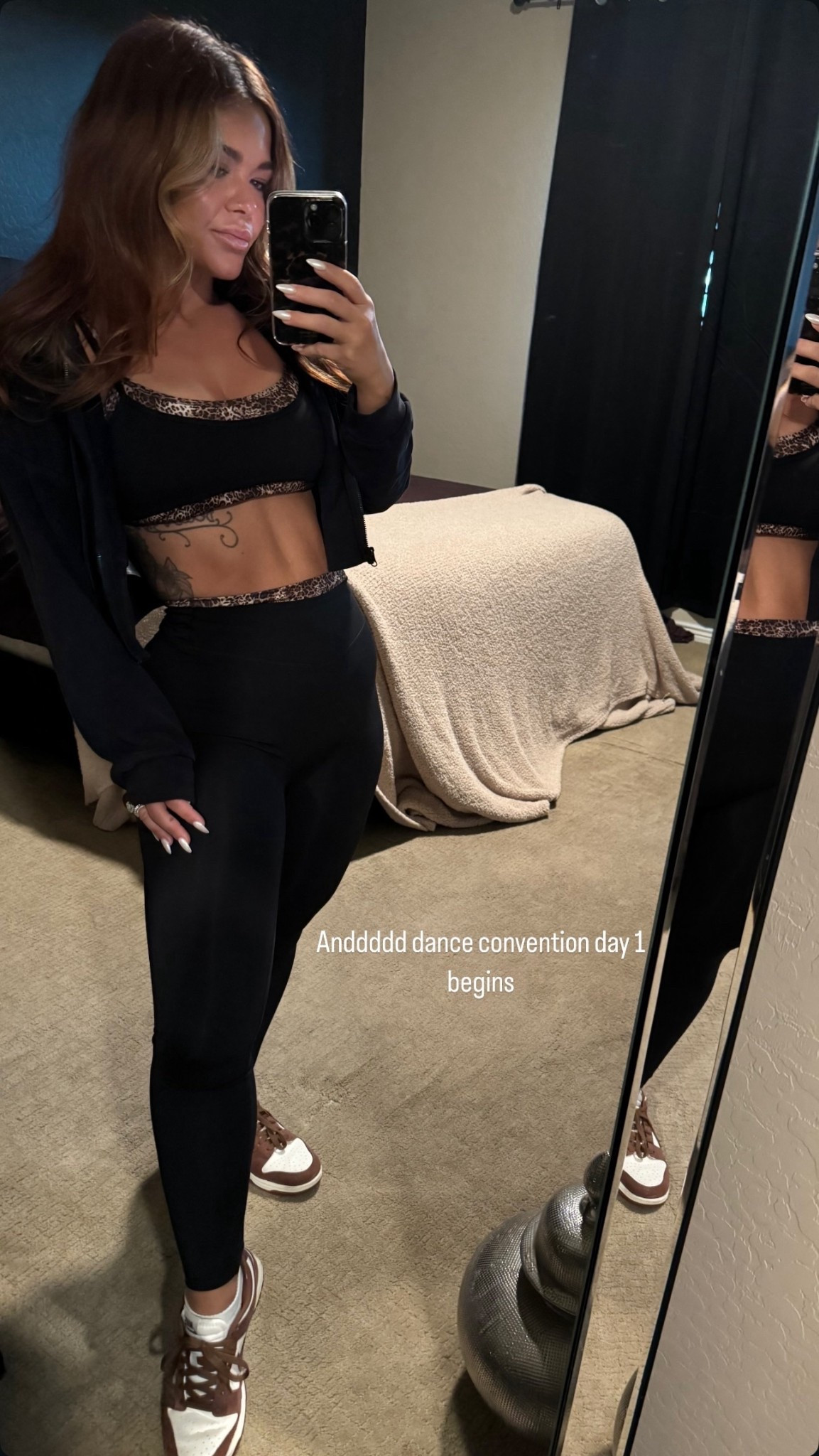 Cheetah work out set 

#LTKActive #LTKSaleAlert #LTKFindsUnder50