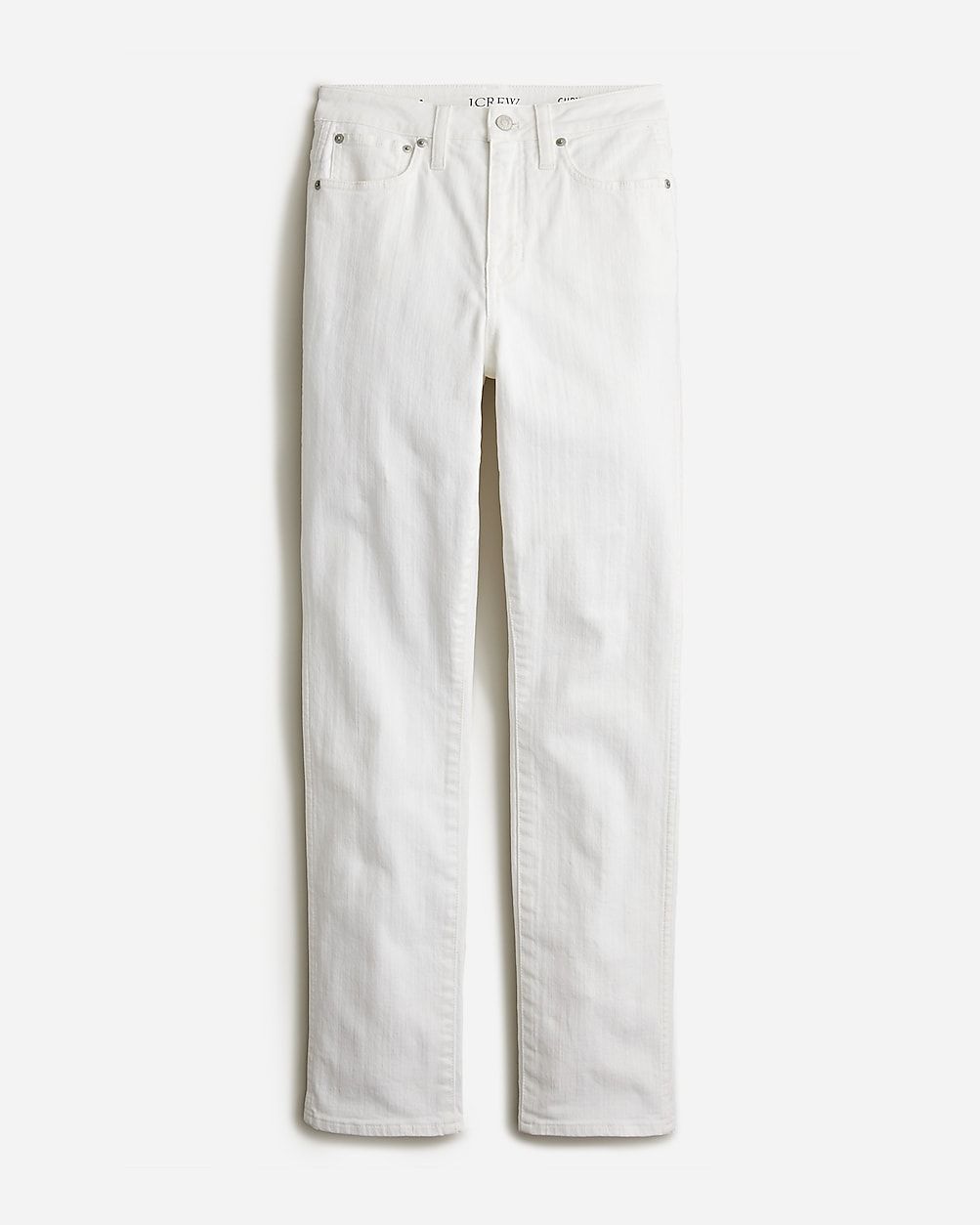 Curvy vintage slim-straight jean in white wash | J.Crew US