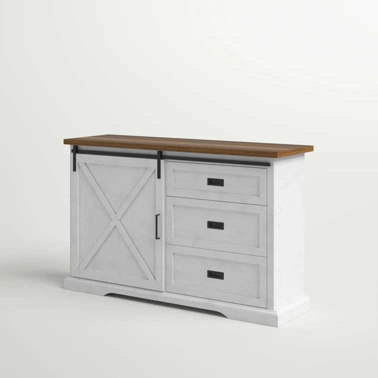 Ismay 56'' Wide 3 Drawer Sideboard | Wayfair North America