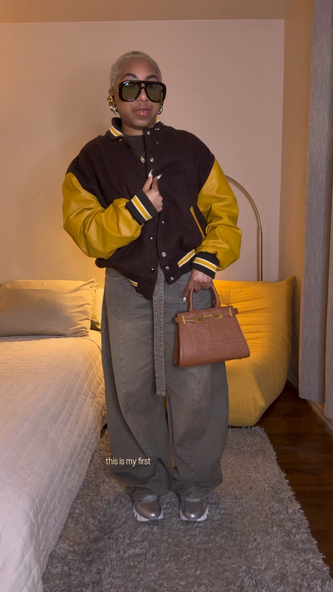 I couldn’t wait to pull out this varsity this winter 🤎 

Height: 5’ 1”
Weight: 145

Jacket: L
Pants: US 10

#LTKMidsize #LTKootd #LTKPetite