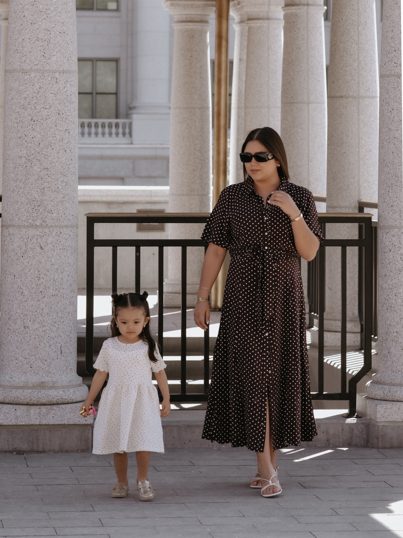 Polka dots 🤎✨ mom and daughter dresses 

#LTKootd #LTKmomlife #LTKgrwm
