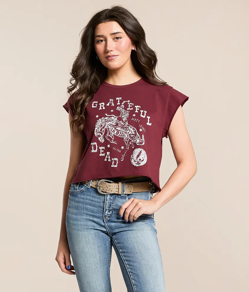 Grateful Dead Cropped Band T-Shirt | Buckle