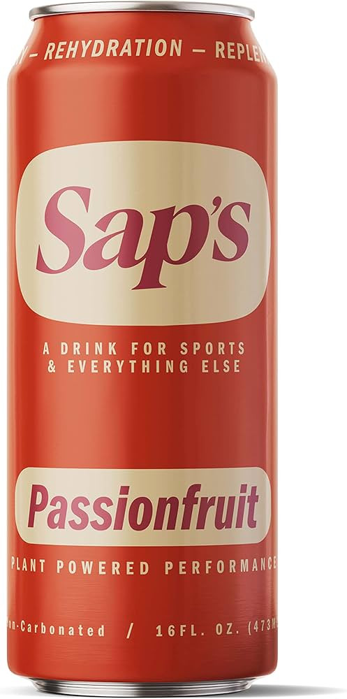 Sap’s Rapid Rehydration Sports Drink - 12 Cans, Passionfruit with Electrolytes and Adaptogens f... | Amazon (US)
