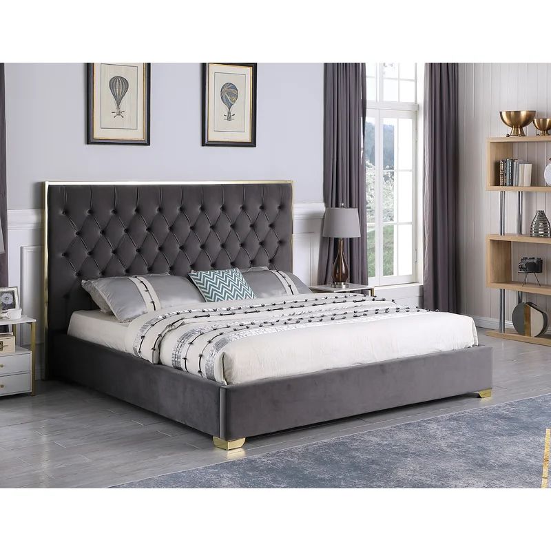 John-Hendry Upholstered Bed | Wayfair North America