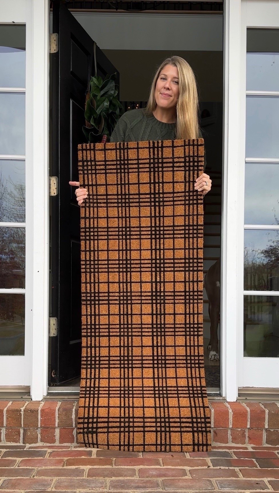 The best oversized doormat for the holidays! Perfect for all winter long and so well made. 



#LTKSeasonal #LTKHoliday #LTKHome