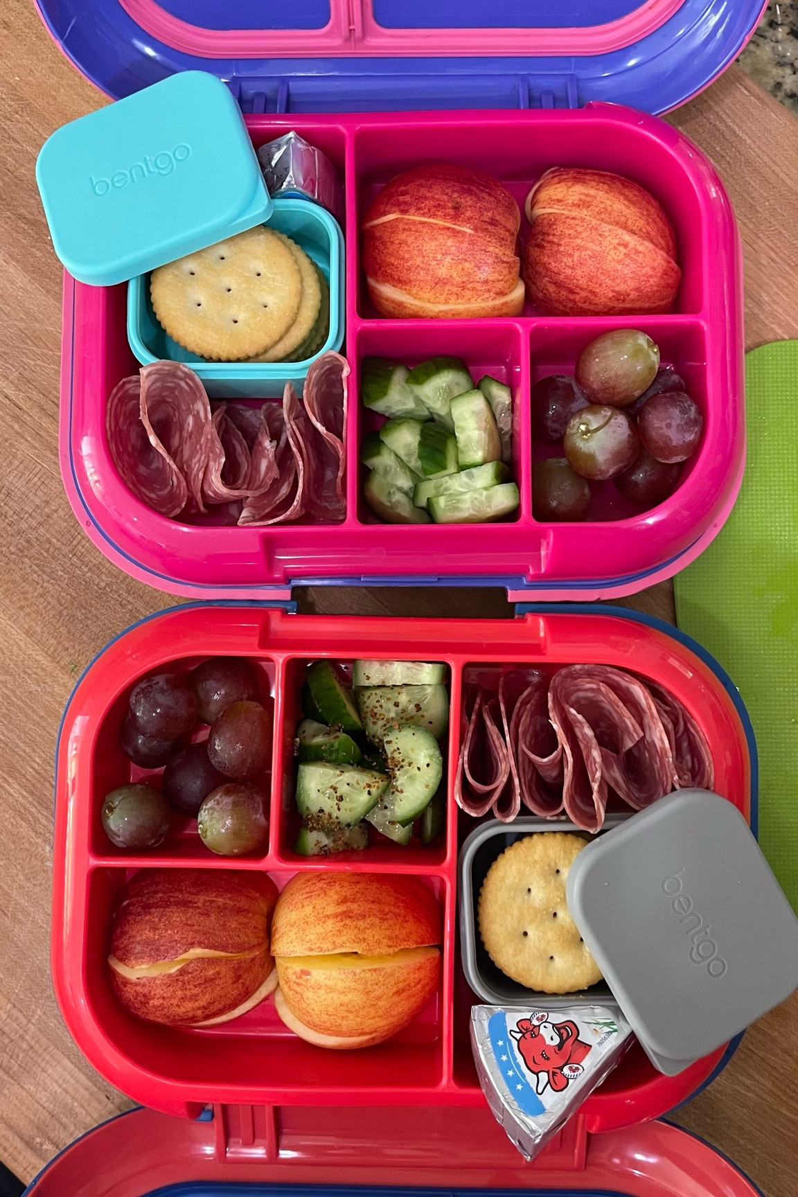 Lunch kit // Bento lunchboxes with ice packs that snap into the lunch box shell make it simple to keep lunches chilled until kids school lunchtime. 

#LTKFamily #LTKBacktoSchool #LTKKids