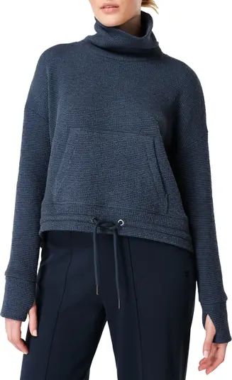 Bouclé Funnel Neck Sweatshirt | Nordstrom