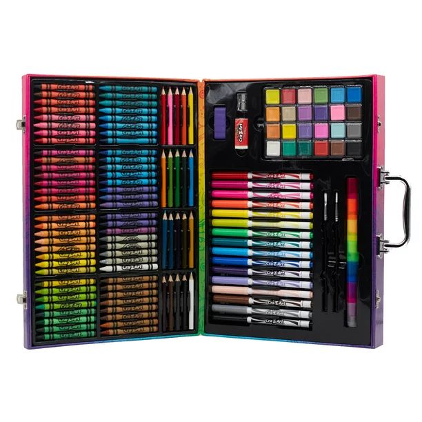 Cra-Z-Art Creative Art Center, All-in-One Art Supplies Carrying Case Set for Any Age | Walmart (US)