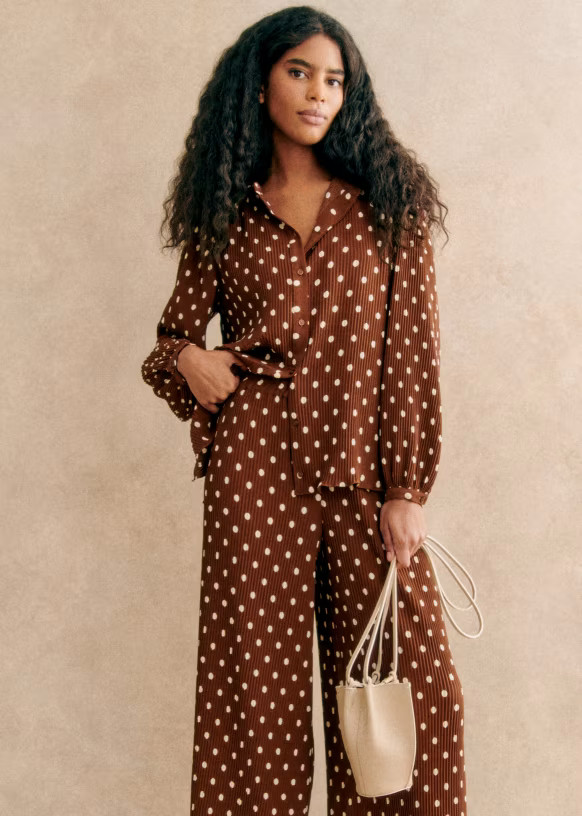 Nikki Shirt - Pink Creation | Sezane - UK