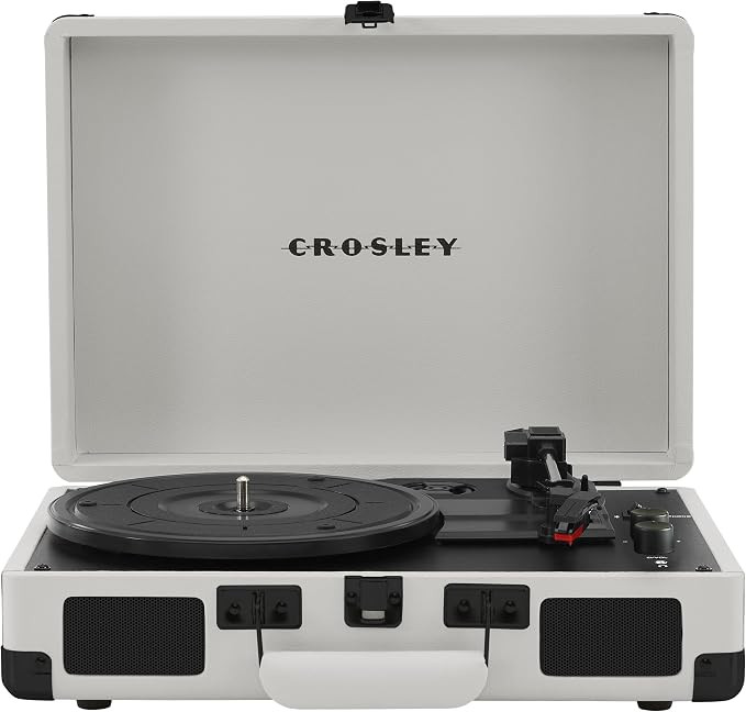 Crosley CR8005DP-WF Cruiser Plus Vintage 3-Speed Bluetooth in/Out Suitcase Vinyl Record Player Tu... | Amazon (US)