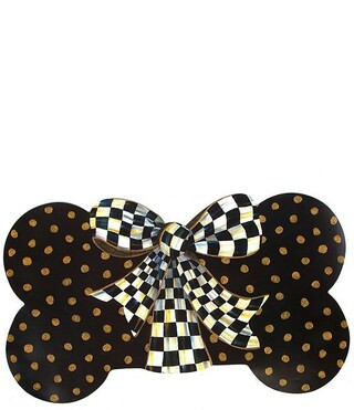 Courtly Check® Bow Puppy Placemat | Dillard's