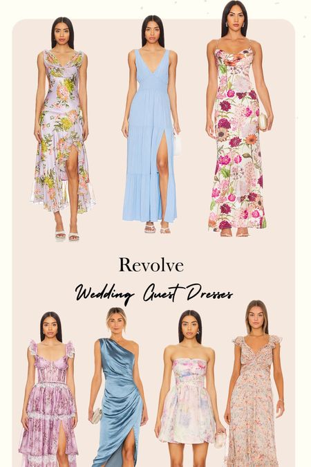 Found some really cute revolve wedding guest dresses! So many fun pretty colors for spring and summer 

#LTKSeasonal #LTKwedding #LTKU