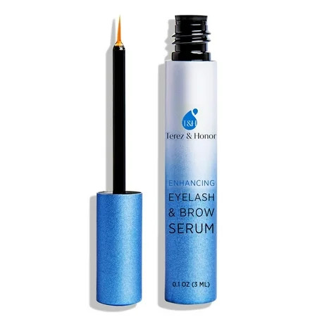 Advanced Eyelash Serum for Thicker Longer Eyelashes and Eyebrows - Grow Luscious Lashes with Brow Enhancer (3mL) C55 | Walmart (US)