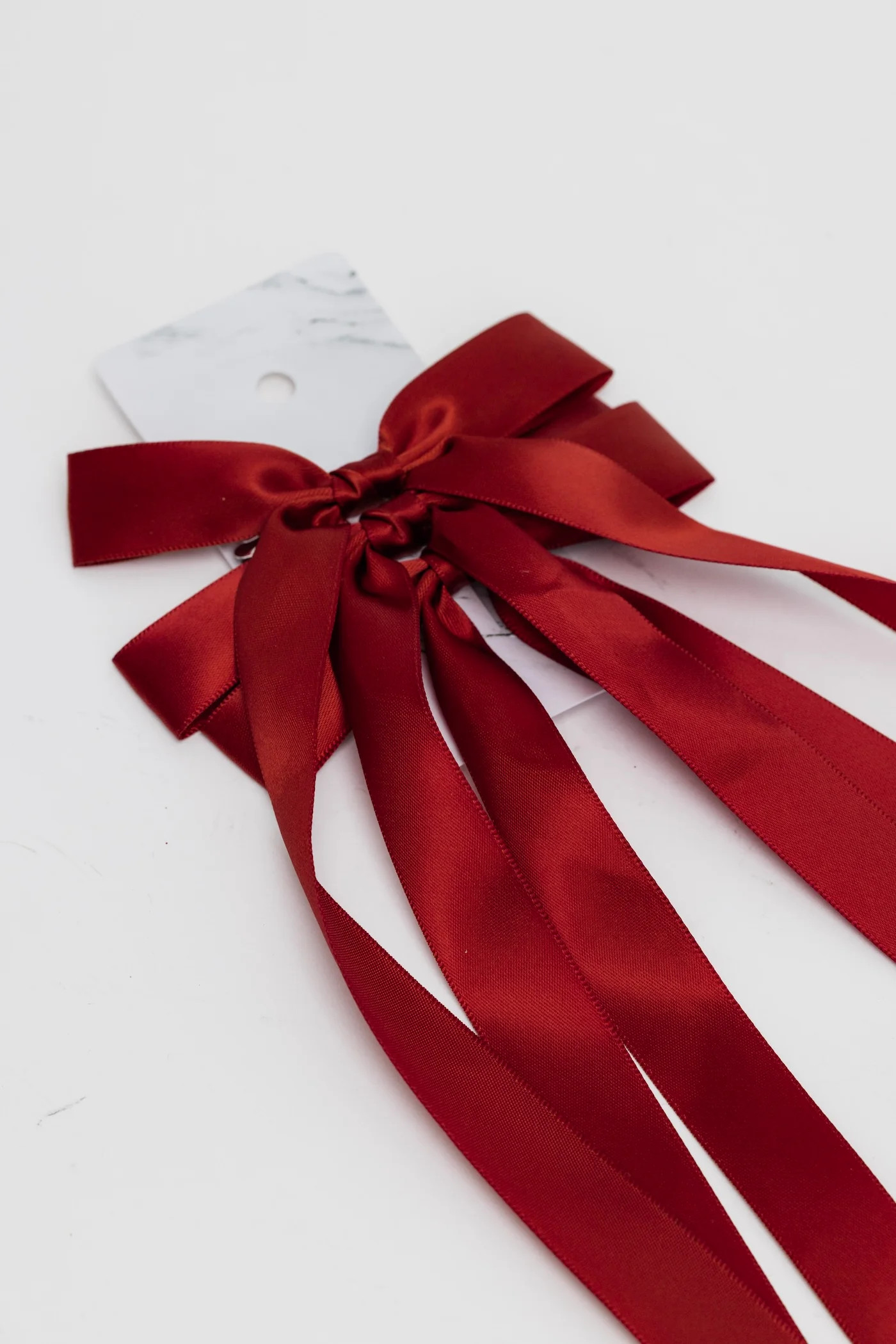 Thick Whimsy Bow - Rusty Red - Set of 3 | THELIFESTYLEDCO