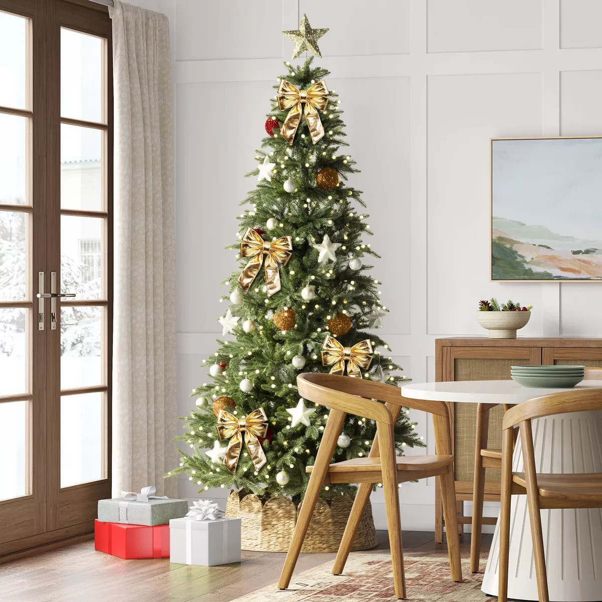 Christmas Small Metallic Bow Gold - Wondershop™ | Target