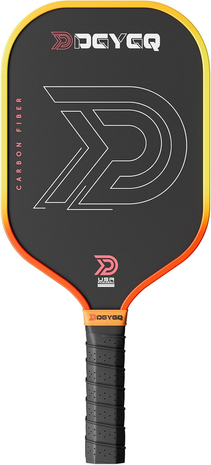 DGYGQ Pickleball Paddles, T700SC Power Carbon Fiber Pickleball Paddle with Polypropylene Honeycom... | Amazon (US)