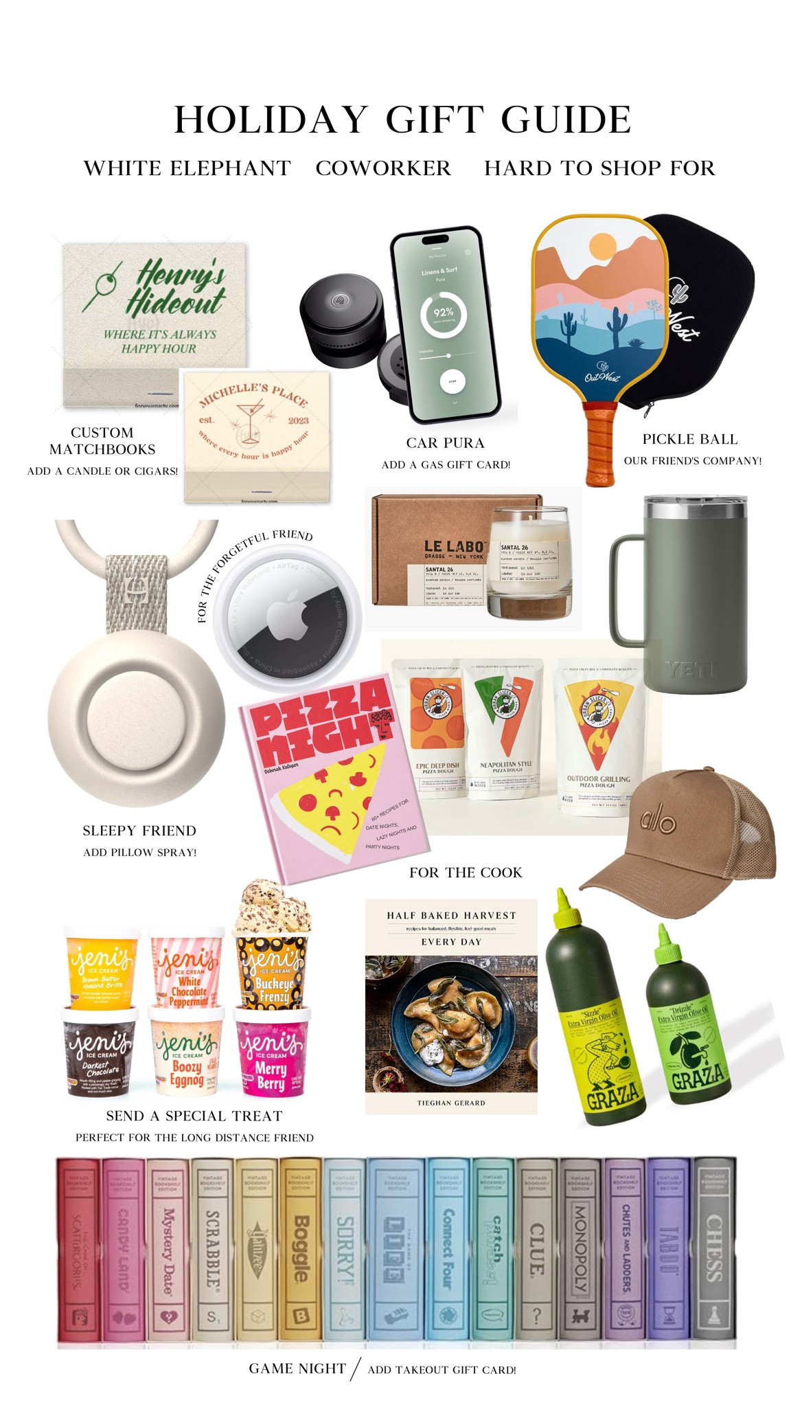 Holiday gift guide: Coworker, white elephant, hard to shop for 

#LTKGiftGuide #LTKHoliday #LTKfindsunder50