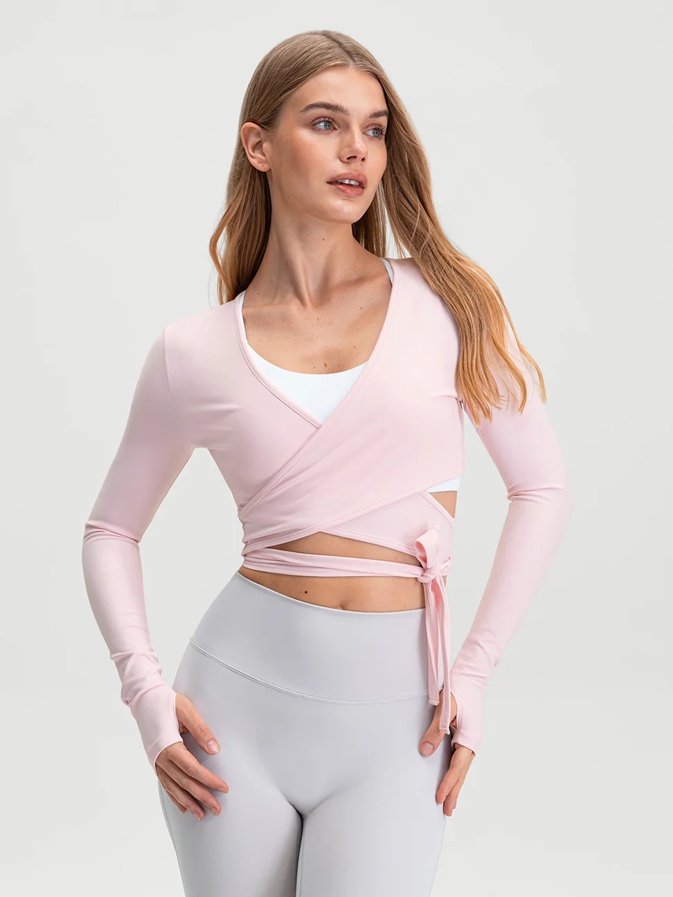 Cross-Tie Long Sleeve Top | ShopAthluna