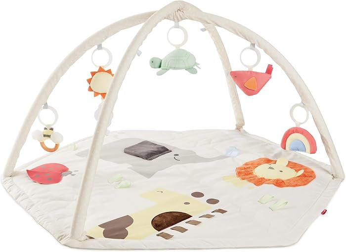 Skip Hop Baby Play Gym 3-in-1 Sensory Tummy Time Activity Mat with 17+ Skill-Building Development... | Amazon (US)