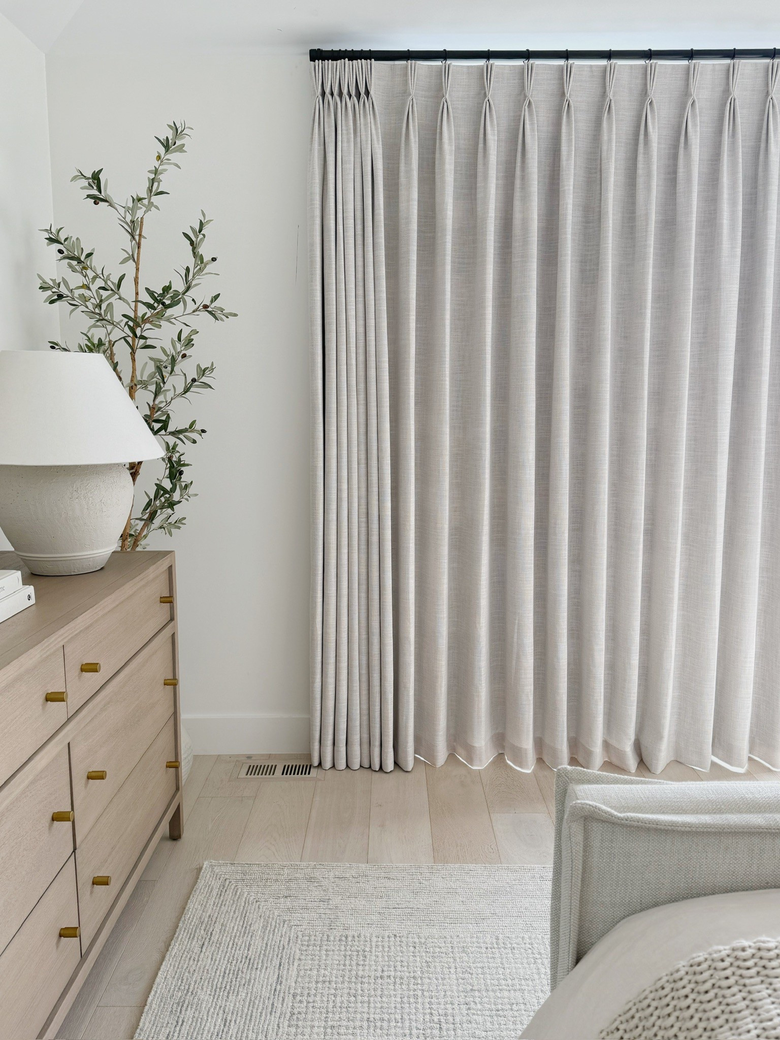 I’ve been getting so many questions about these curtains—and I totally get it! They’re designer inspired on a budget, add the perfect softness to the room, and make the whole space feel lighter and more pulled together. Such an easy way to elevate your bedroom without spending a ton!

#LTKStyleTip #LTKFindsUnder100 #LTKHome