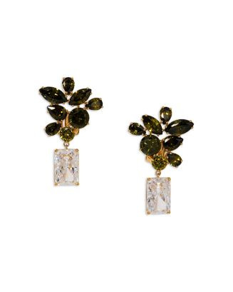 Bonne Annee Cubic Zirconia Cluster Drop Earrings | Bloomingdale's (US)