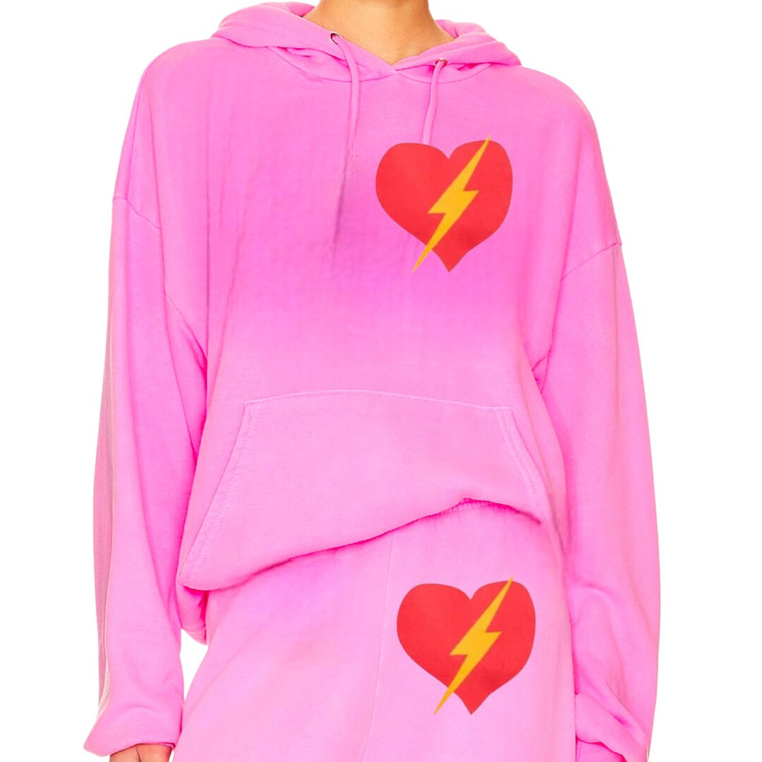 Love Bolt Hoodie Sweatshirt - Etsy | Etsy (US)