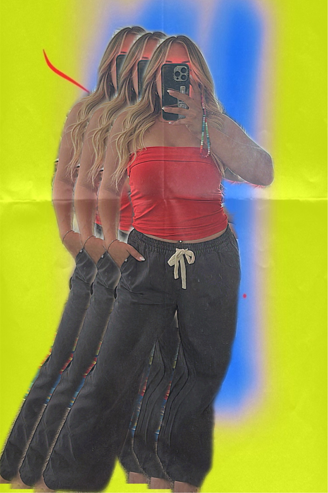 Summer - Fall transition fits! Top is medium, pants are a medium - I prefer a baggy fit (otherwise could size down) 

#LTKSeasonal #LTKFallSale #LTKMidsize