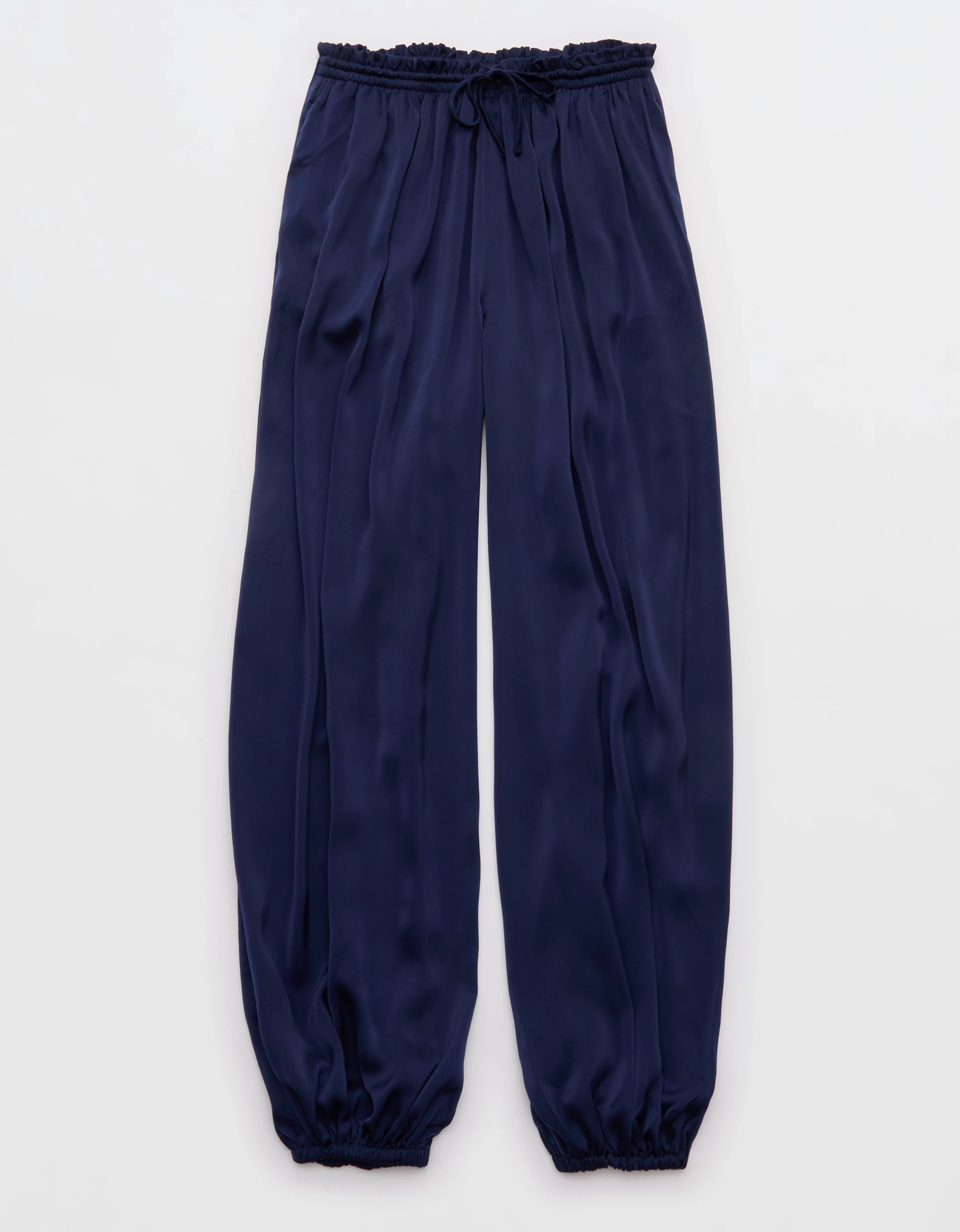 OVERSLEPT by Aerie Liquid Satin Balloon Pant | Aerie