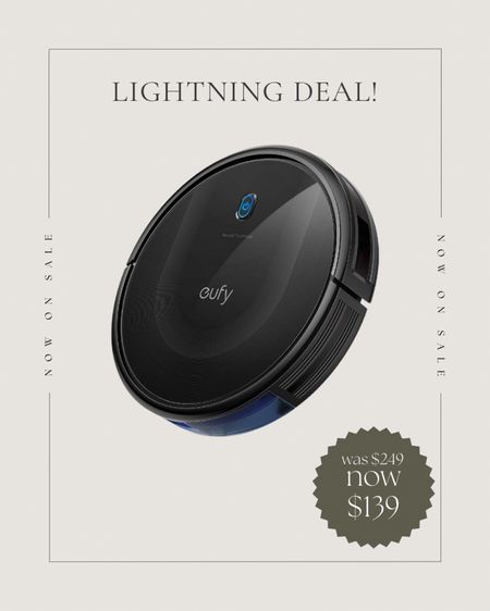 Eufy super thin robot vacuum! Only lasts until the stock is all claimed! This fits underneath my couch & saves me so much time keeping up with the dog hair in between deep cleanings! It’s an affordable option to keep one upstairs and downstairs!



#LTKhome #LTKsalealert