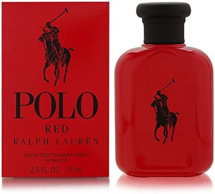 Polo Red by Ralph Lauren for Men 2.5 oz Eau de Toilette Spray | Amazon (US)