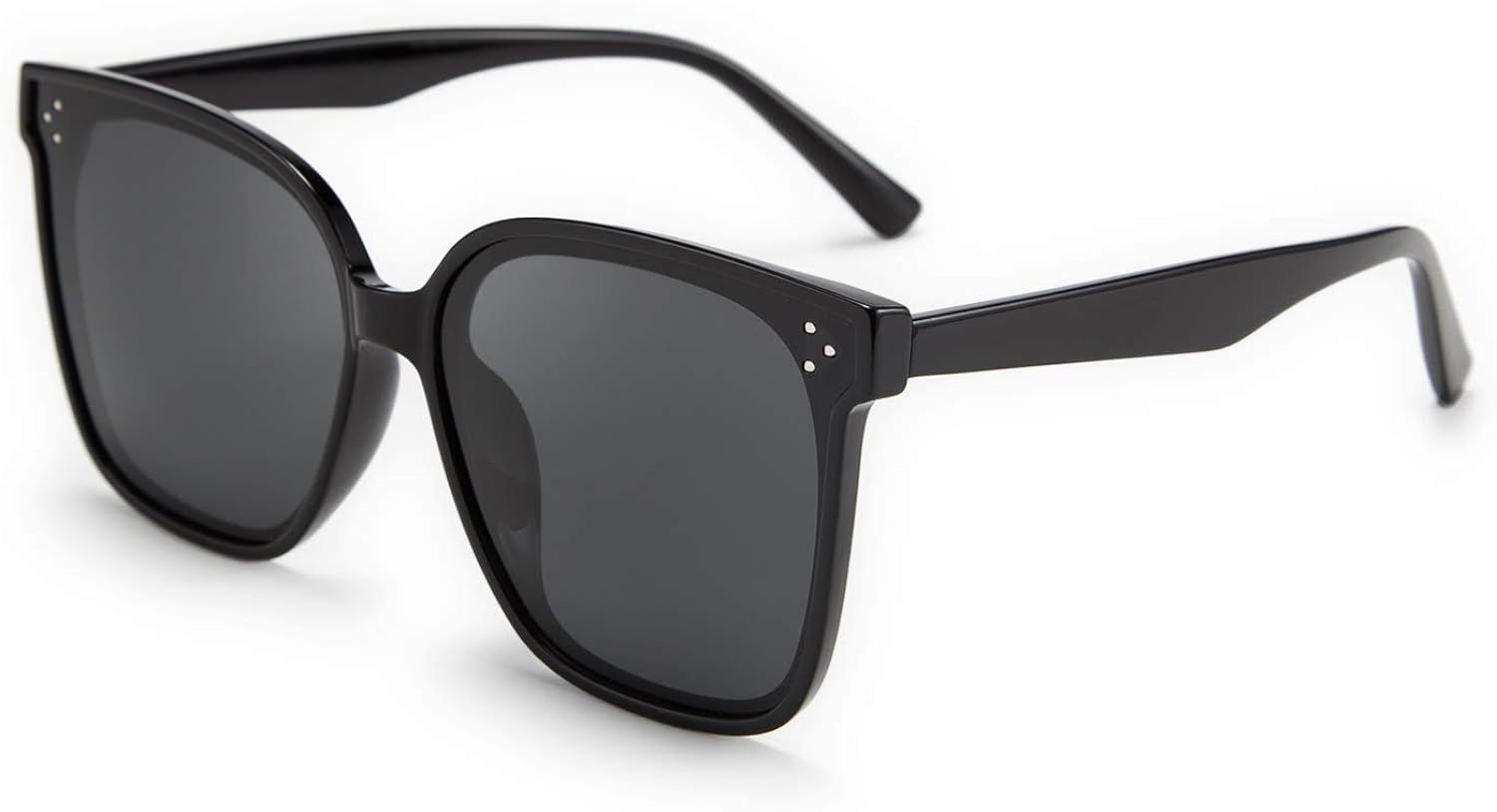 FEISEDY Retro Oversized Cateye Polarized Sunglasses Women Men Minimalist Style B2600 | Amazon (US)