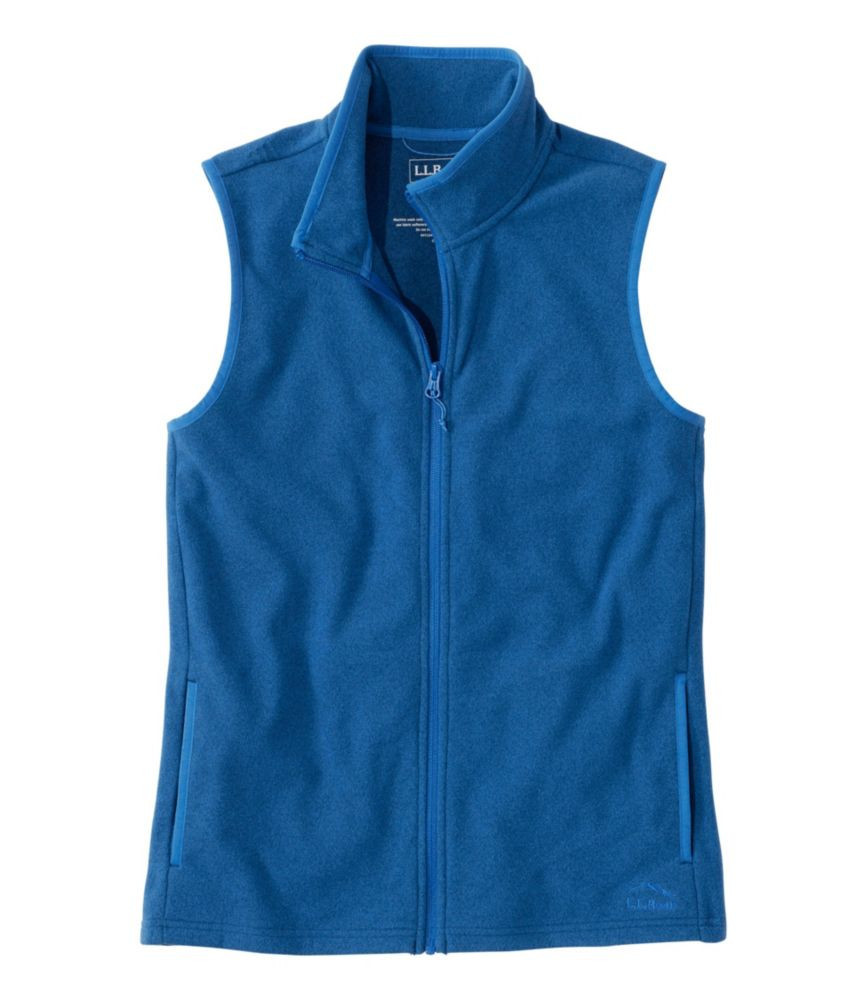 Women's All Season Access Fleece Vest Deep Glacier Blue Medium L.L.Bean | L.L. Bean