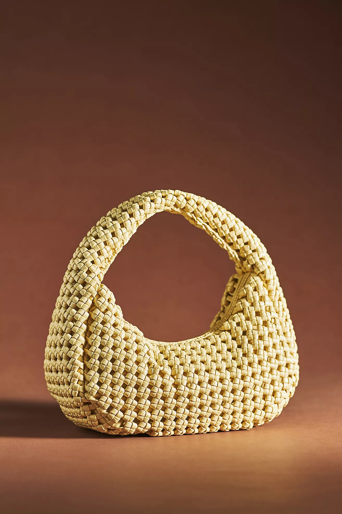 The Inez Knotted Faux Leather Bag | Anthropologie (US)