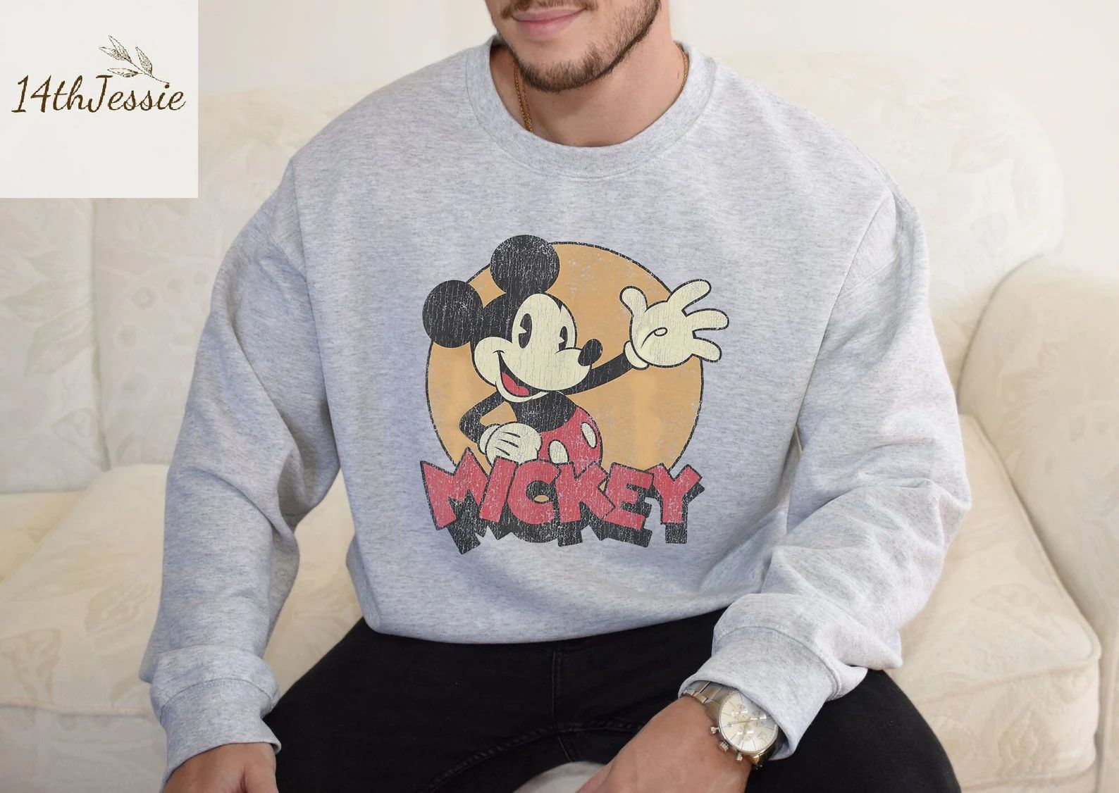 Disney Mickey And Friends Mickey Mouse Retro Tshirt Sweatshirt Hoodie Unisex T-shirt Kid Tee Adul... | Etsy (US)