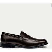 Charles Tyrwhitt male Suede Loafers - 10 - Dark Brown, Dark Brown,Brown | Marks & Spencer (UK)