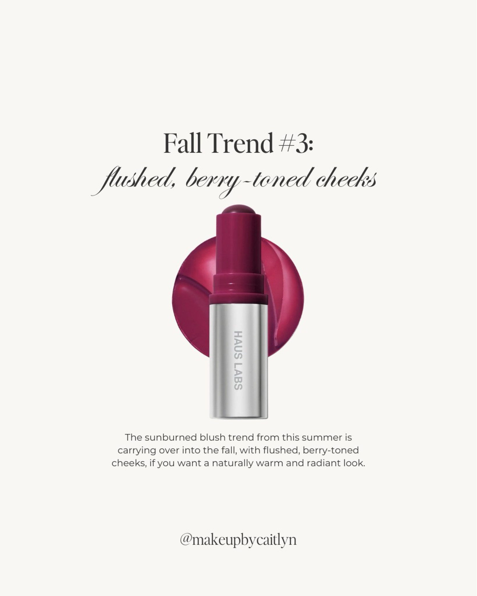 fall makeup // berry blush 

#LTKBeauty