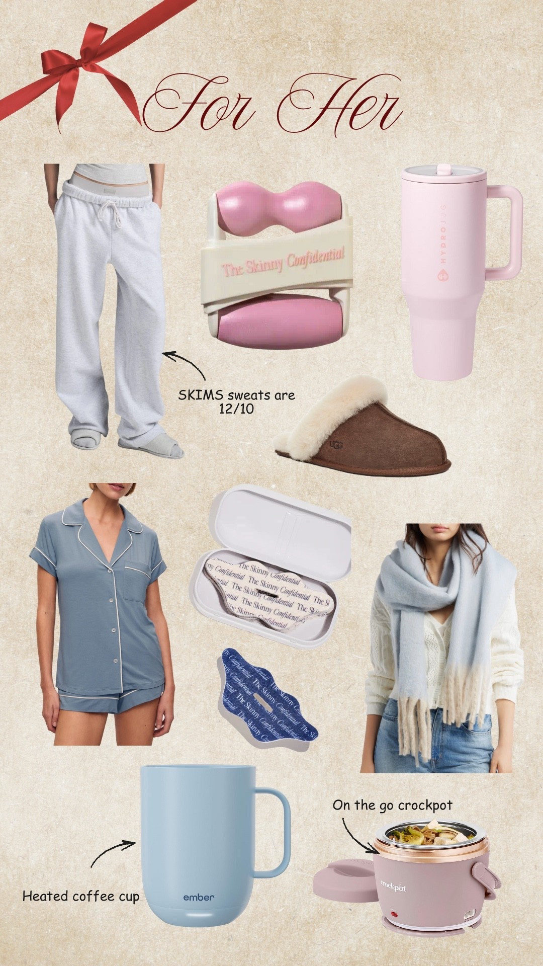 Gift Guide for Her 🎀
Skims sweats, heated mug, mini Crockpot, UGG slippers & more things she’ll actually use every single day!

#giftsforher #giftguideforher #christmasgiftsforher #giftsforwife #giftsformom #stockingstuffersforher

#LTKHoliday #LTKselfcare #LTKGiftGuide