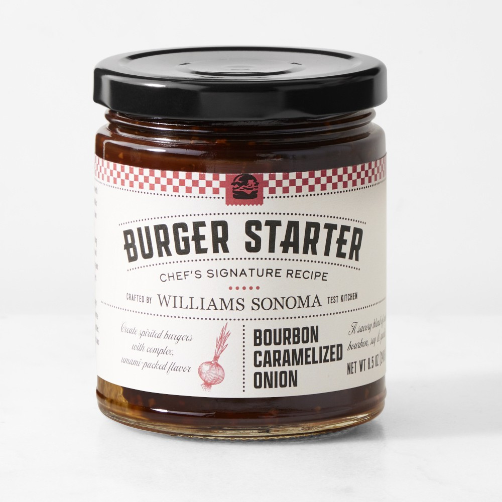 Williams Sonoma Burger Starter, Bourbon Caramelized Onion | Williams-Sonoma