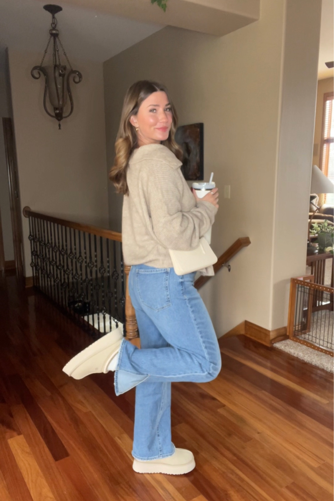 Easy weekday outfit idea 🤍 use code EMILYS20 to save on Petal & Pup!

- 
fall outfits / outfit inspiration for fall / affordable jeans / tazz uggs / comfortable jeans / neutral fall colors / old navy jeans / fall booties / casual outfits #ootd #fallootd #falloutfit #oldnavystyle #oldnavyjeans #whatimwearing #fashion #affordablefashion #tazzuggs #uggs

#LTKsalealert #LTKfindsunder100 #LTKshoecrush