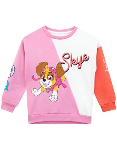 Paw Patrol Sweatshirt For Girls | Skye Sweater For Girls | Fun Kids Jumper | Multicolor 7 | Amazon (US)
