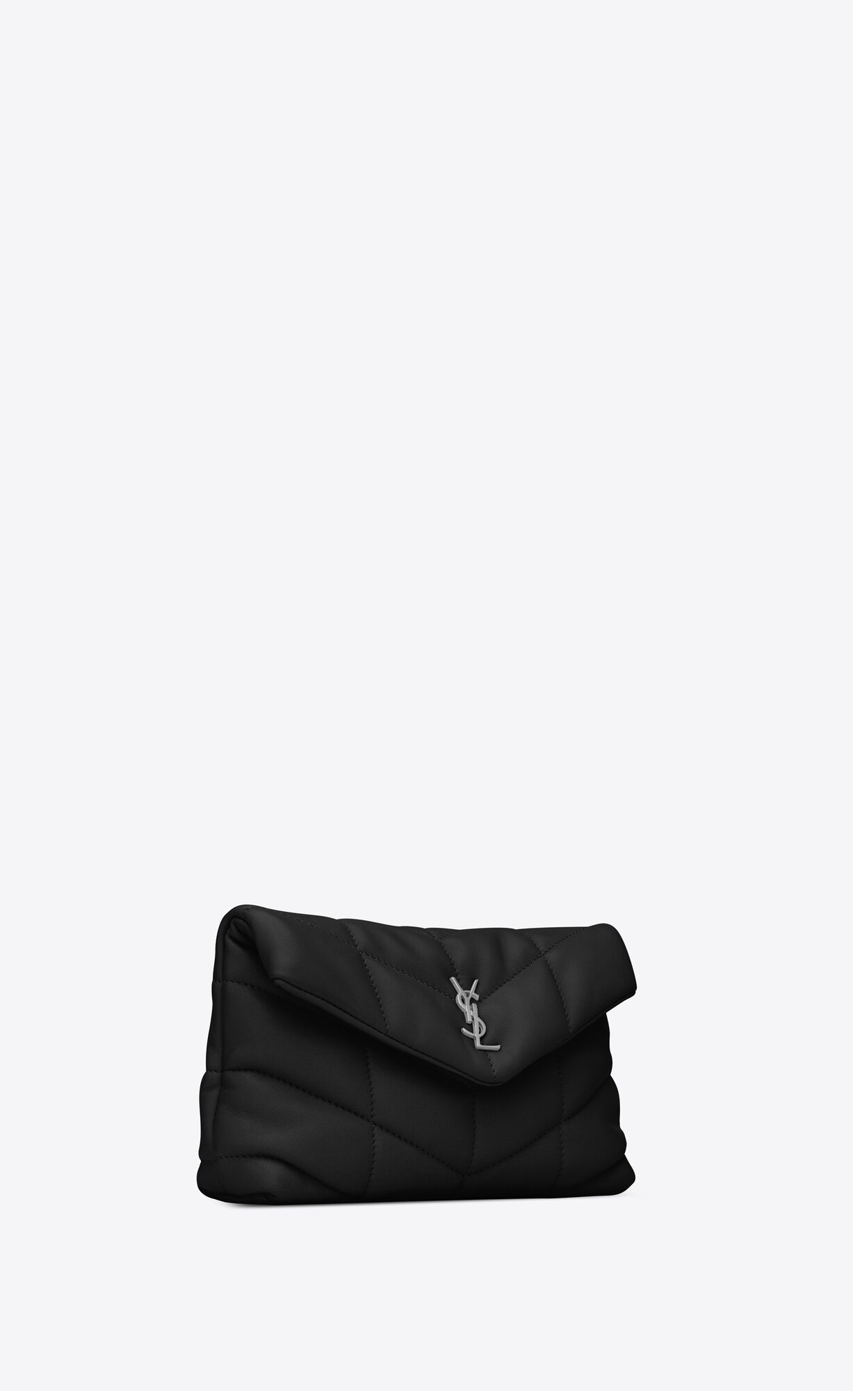 puffer small pouch in quilted lambskin | Saint Laurent Inc. (Global)