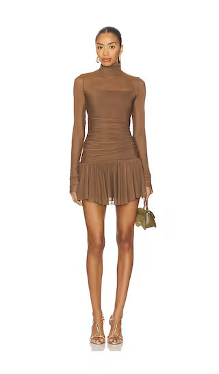 Rumi Dress in Mocha | Revolve Clothing (Global)