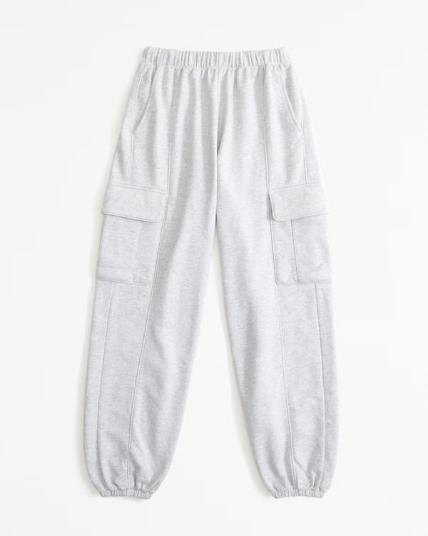 Oversized Cargo Clean Sweatpant | Abercrombie & Fitch (US)